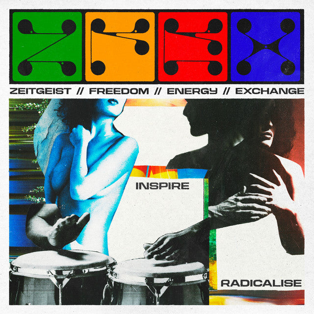Zeitgeist // Freedom // Energy // Exchange ~ Inspire // Radicalise (Vinyl) - Djungel & Jazz
