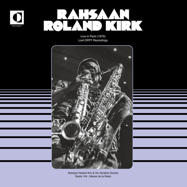Rahsaan Roland Kirk ~ Live In Paris 1970 (Vinyl) - Djungel & Jazz