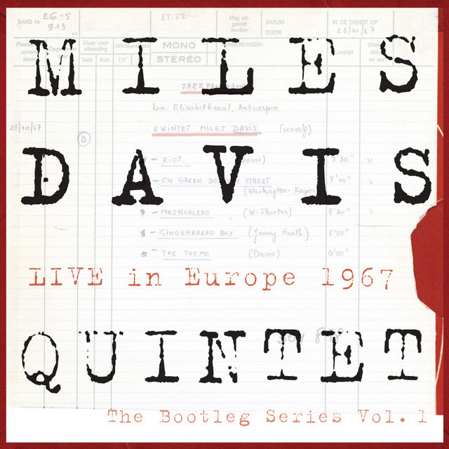 Miles Davis Quintet ~ Live In Europe 1967 (The Bootleg Series Vol. 1) (Vinyl) - Djungel & Jazz