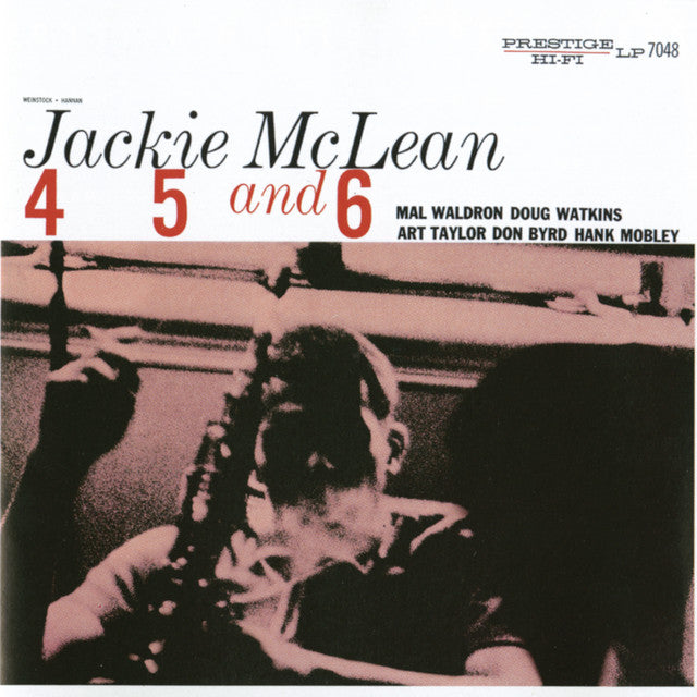 Jackie McLean ~ 4, 5 And 6 (Vinyl) - Djungel & Jazz