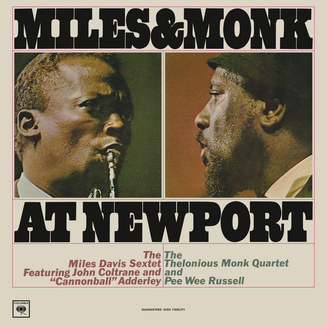 The Miles Davis Sextet & The Thelonious Monk Quartet ~ Miles & Monk At Newport (Vinyl) - Djungel & Jazz