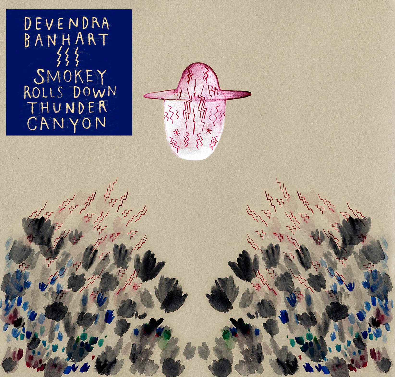 Devendra Banhart ~ Smokey Rolls Down Thunder Canyon (Vinyl) - Djungel & Jazz