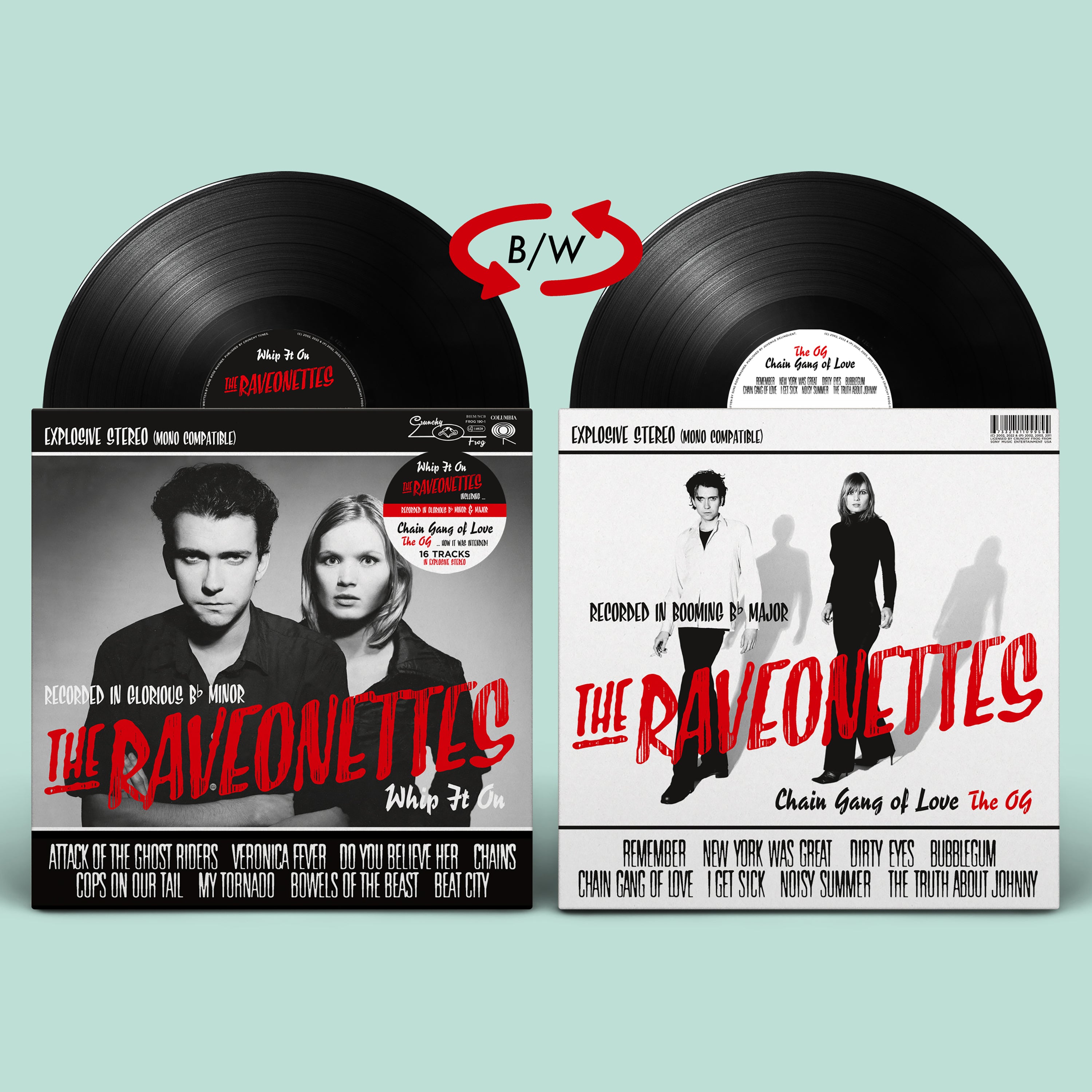 The Raveonettes ~ Whip It On / Chain Gang Of Love - The OG (Vinyl) - Djungel & Jazz