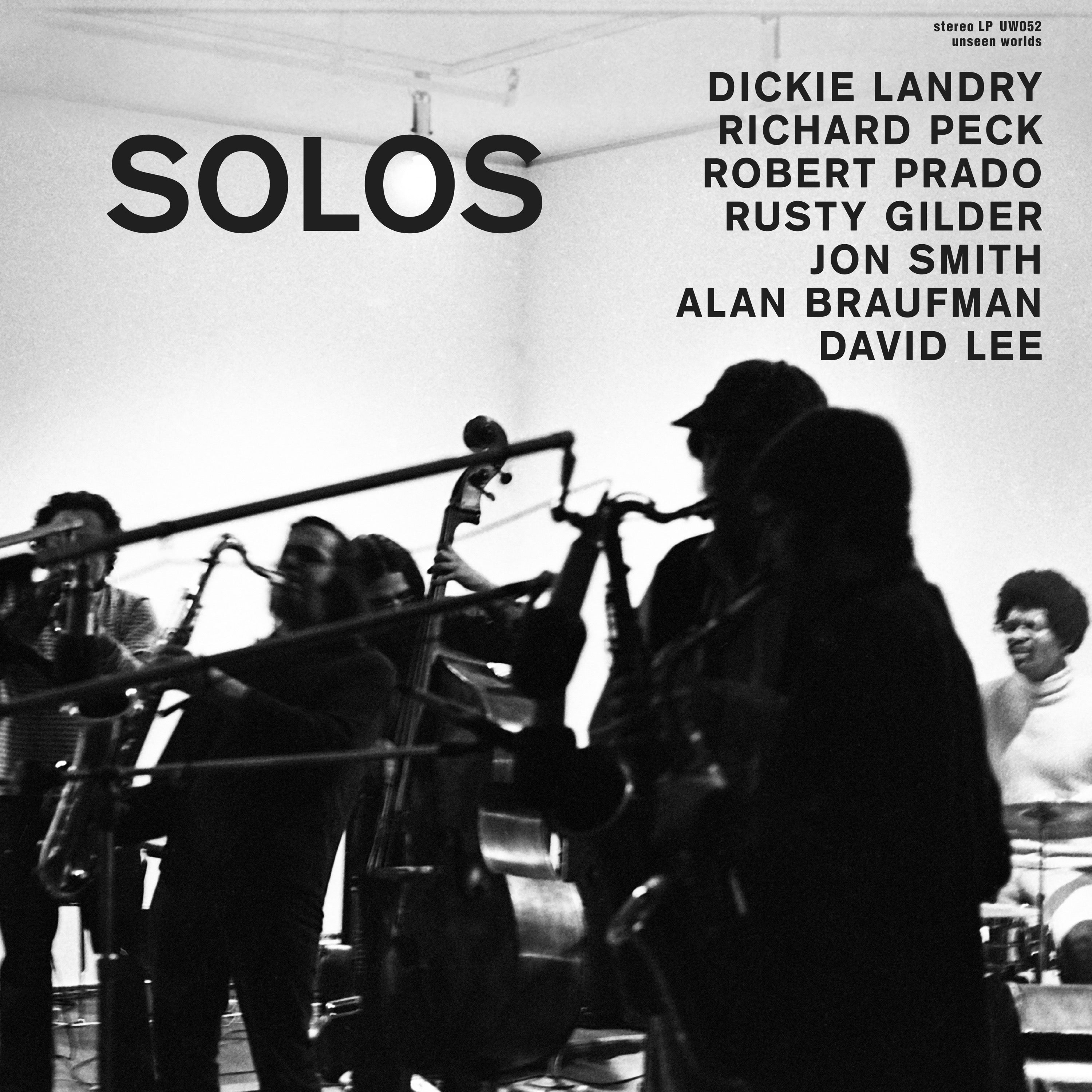 Dickie Landry ~ Solos (Vinyl) - Djungel & Jazz