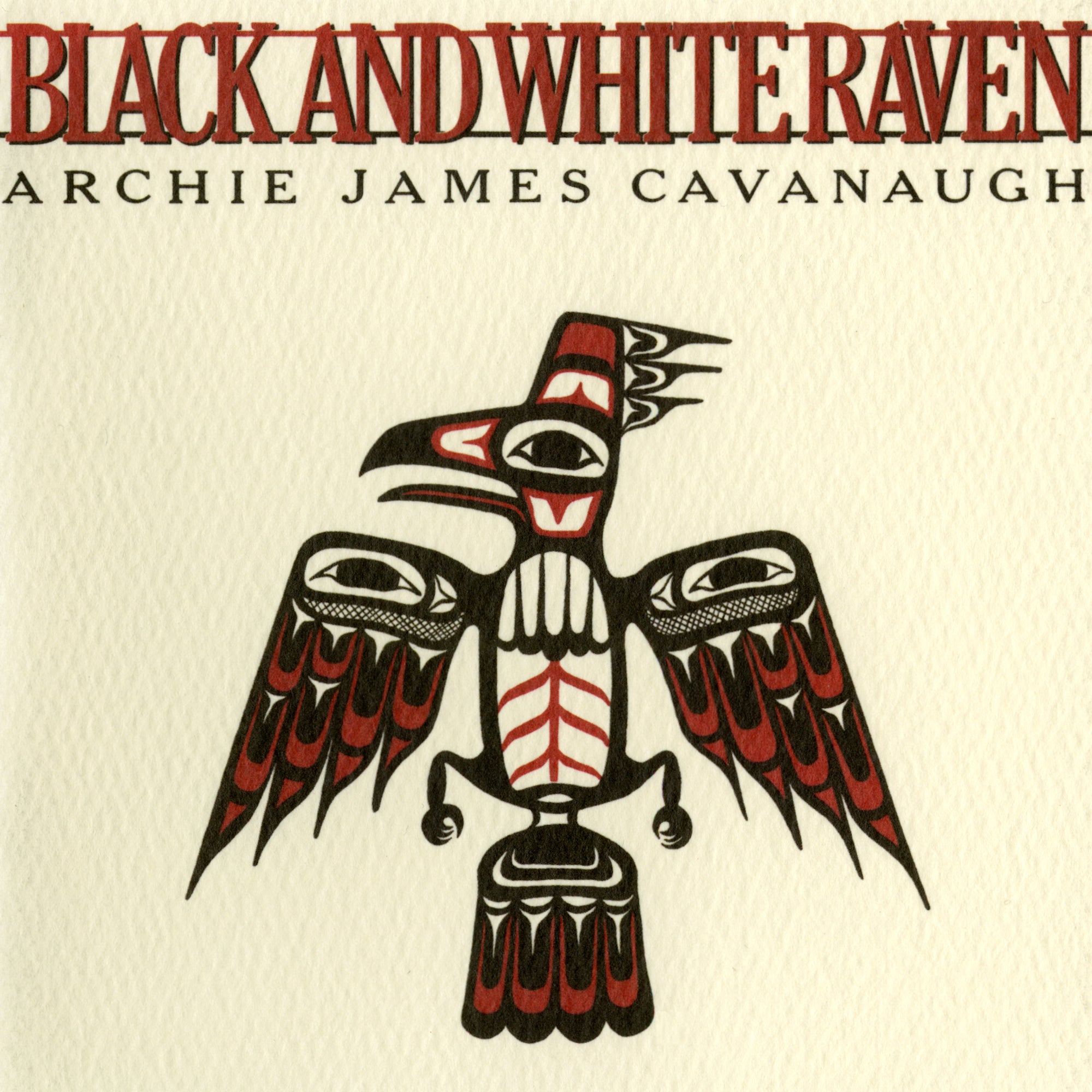 Archie James Cavanaugh ~ Black And White Raven (Vinyl) - Djungel & Jazz