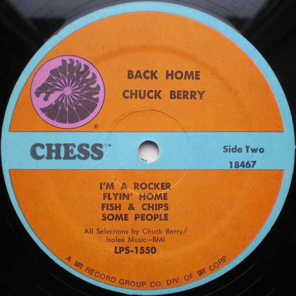 Chuck Berry : Back Home (LP, Album, RE)