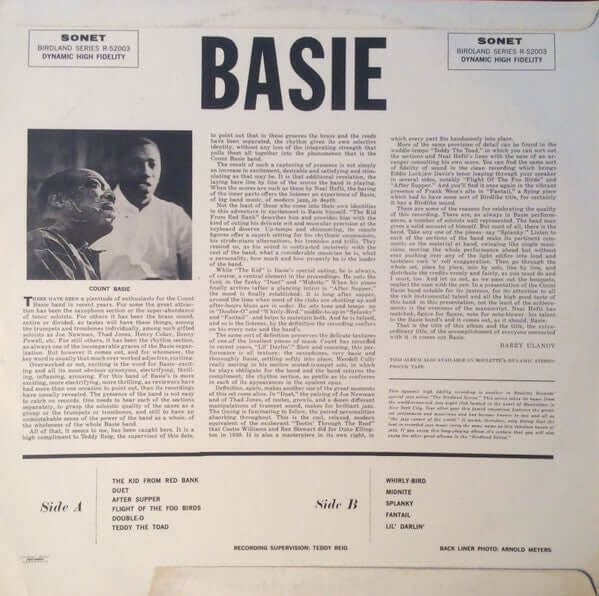 Count Basie & His Orchestra* : The Atomic Mr. Basie  (LP, Album)