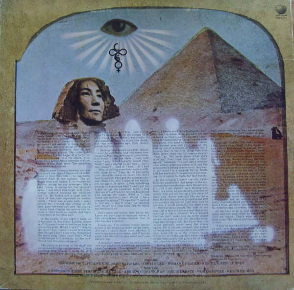 Yoko Ono / Plastic Ono Band* & Something Different : Feeling The Space (LP, Album, Win)