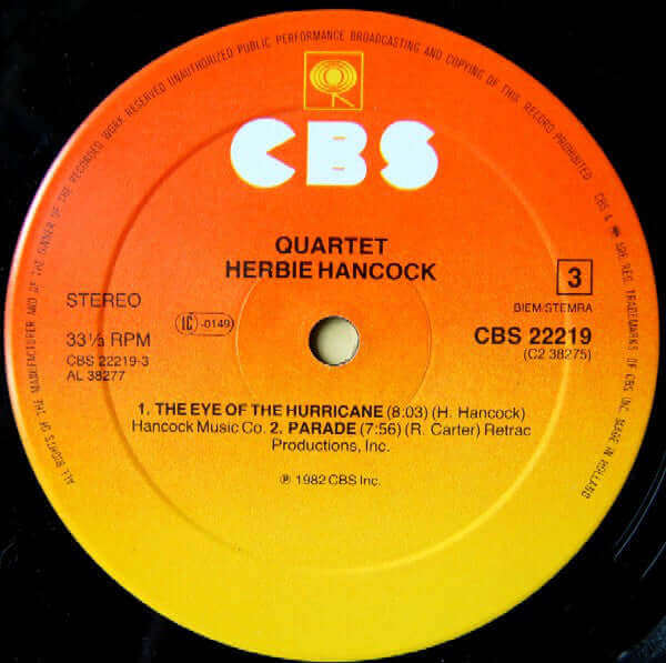 Herbie Hancock : Quartet (2xLP, Album)
