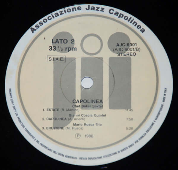 Various : Capolinea (LP, Comp)