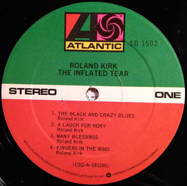 Roland Kirk : The Inflated Tear (LP, Album, RE, RP)