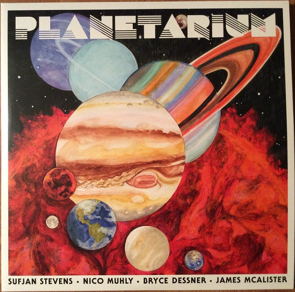 Sufjan Stevens • Nico Muhly • Bryce Dessner • James McAlister : Planetarium (2xLP, Album)