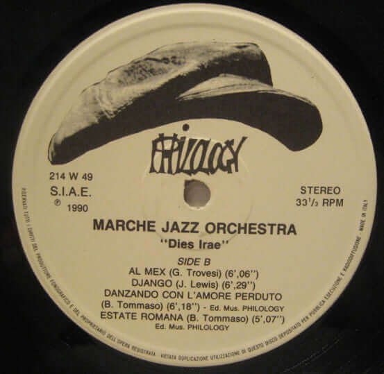 Bruno Tommaso, Marche Jazz Orchestra, Gianluigi Trovesi : Dies Irae (LP)