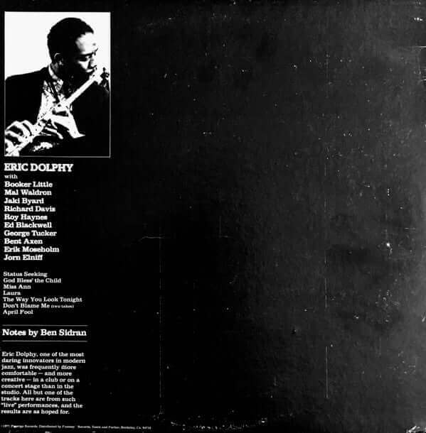 Eric Dolphy : Status (2xLP, Comp, RM)