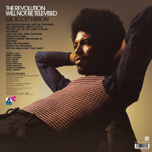 Gil Scott-Heron ~ The Revolution Will Not Be Televised (Vinyl) - Djungel & Jazz