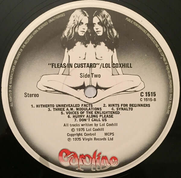 Lol Coxhill : Fleas In Custard (LP, Album)