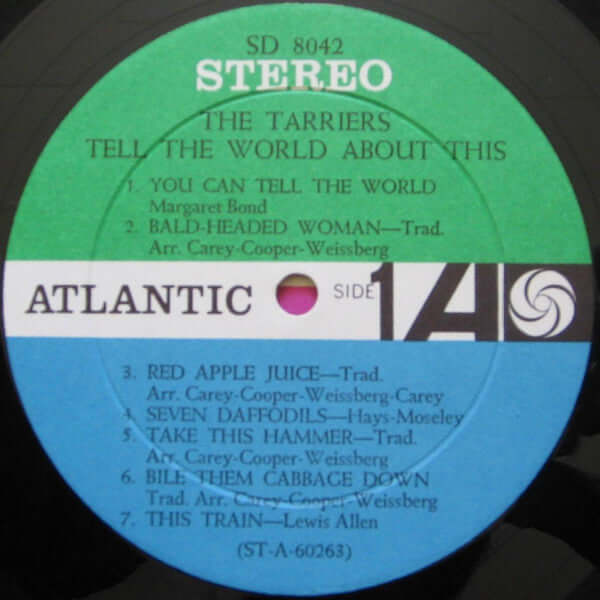 The Tarriers : Tell The World About This (LP, Album)