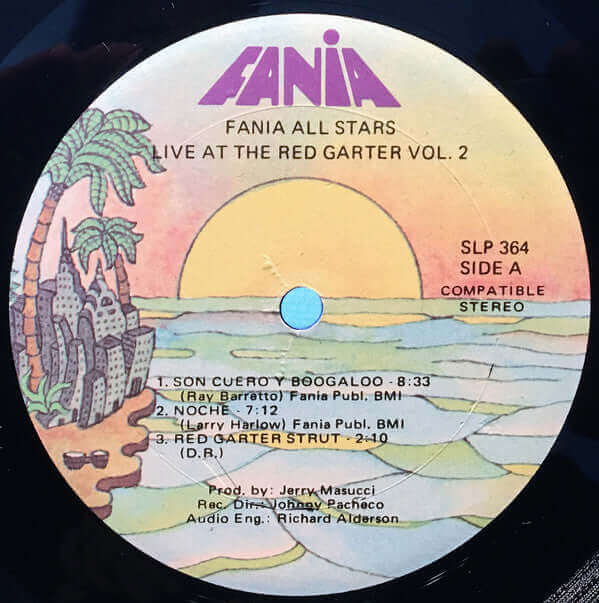 Fania All Stars : Vol. 2 Recorded "Live" At The Red Garter (LP, Album, RE)