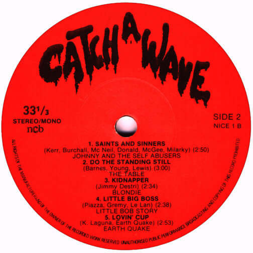 Various : Catch A Wave (2x10", Comp, Mono)