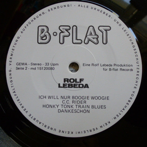 Rolf Lebeda : Boogie (LP, Album)