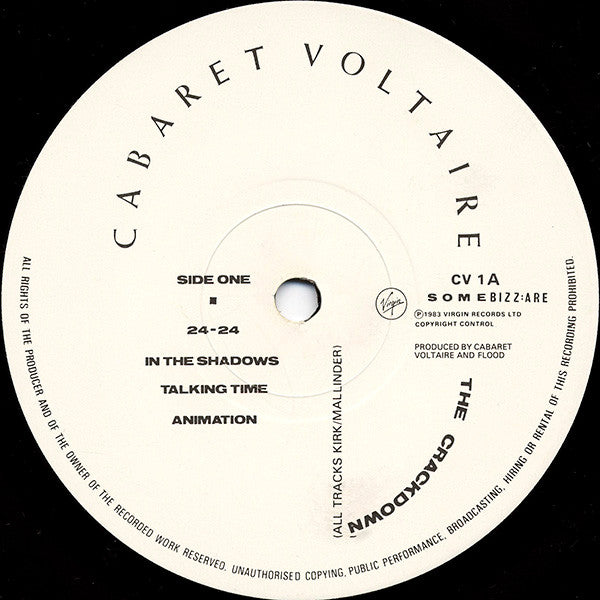 Cabaret Voltaire : The Crackdown (LP, Album + 12", EP + Ltd)