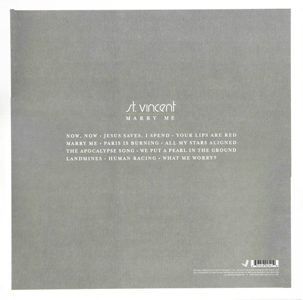 St. Vincent : Marry Me (LP, Album, RE)