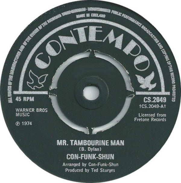 Con-Funk-Shun* : Mr. Tambourine Man (7")