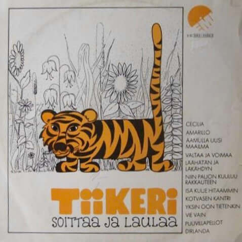 Tiikeri : Soittaa Ja Laulaa (LP, Album)