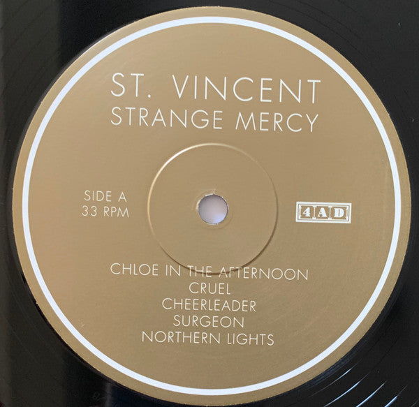 St. Vincent : Strange Mercy (LP, Album, RE, Gat)