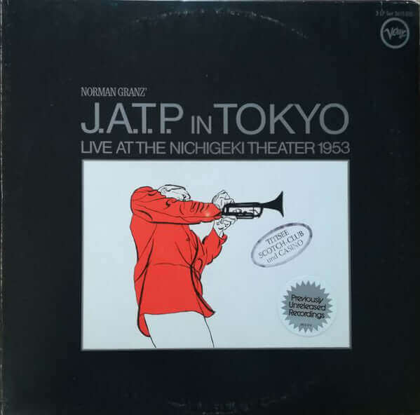 Jazz At The Philharmonic : J.A.T.P. In Tokyo (Live At The Nichigeki Theatre 1953) (3xLP, Album, M/Print)