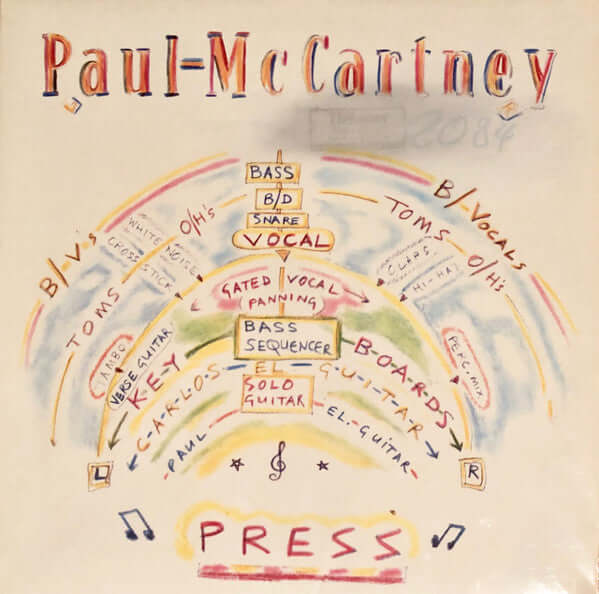 Paul McCartney : Press (12", Single)