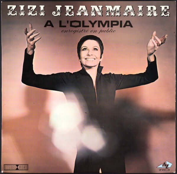 Zizi Jeanmaire : Zizi Jeanmaire A L'Olympia, Enregistré En Public (LP, Album, Mon)