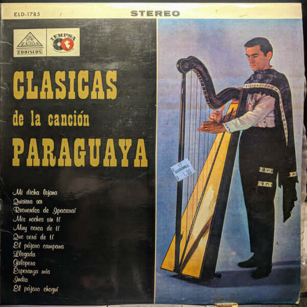 Alfredo Rolando Ortiz ~ Clasicas De La Canción Paraguaya (Vinyl) - Djungel & Jazz