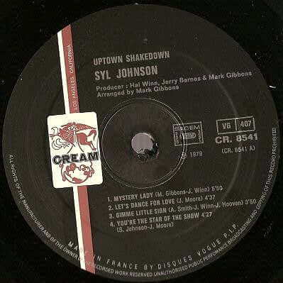 Syl Johnson : Uptown Shakedown (LP, Album)