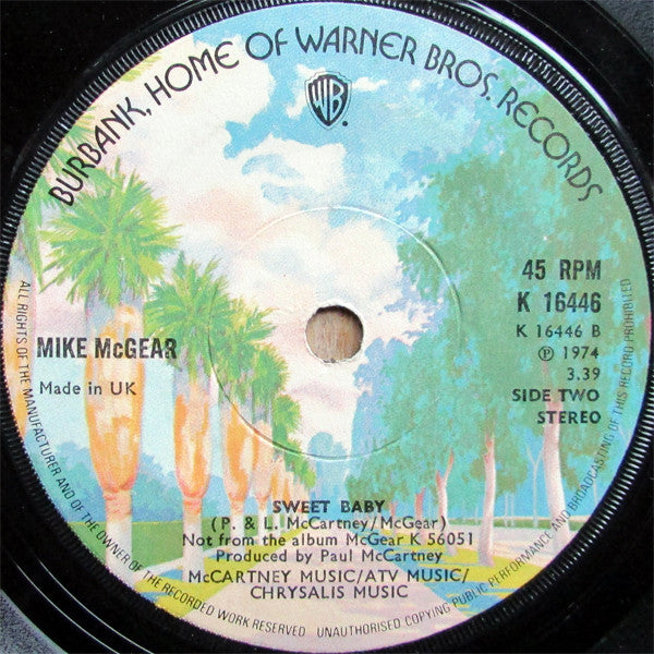 Mike McGear : Leave It (7", Single, Promo)