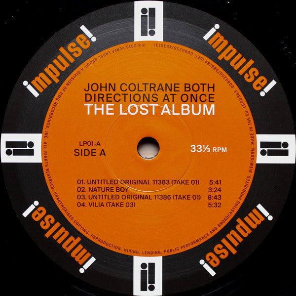 John Coltrane : Both Directions At Once: The Lost Album (2xLP, Album, Mono, Dlx, 180)