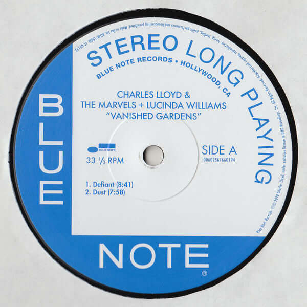 Charles Lloyd & The Marvels + Lucinda Williams : Vanished Gardens (2xLP, Album)
