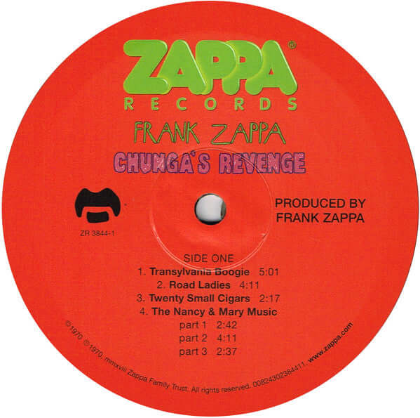 Frank Zappa ~ Chunga's Revenge (Vinyl) - Djungel & Jazz