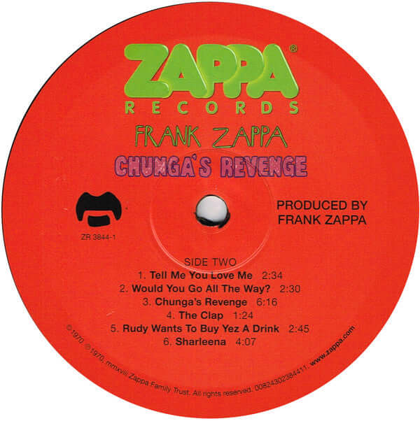 Frank Zappa ~ Chunga's Revenge (Vinyl) - Djungel & Jazz