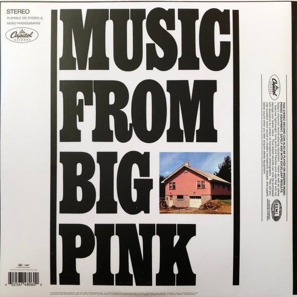 The Band : Music From Big Pink (2xLP, Album, RM)