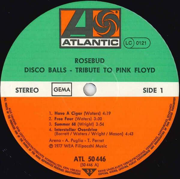 Rosebud : Discoballs (A Tribute To Pink Floyd) (LP, Album)