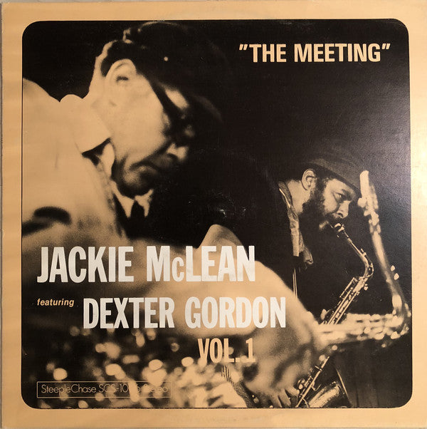 Jackie McLean Featuring Dexter Gordon : The Meeting Vol. 1 (LP, Album)