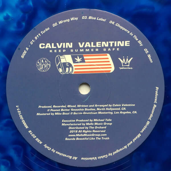 Calvin Valentine : Keep Summer Safe (LP, Album, Ltd, Sto)