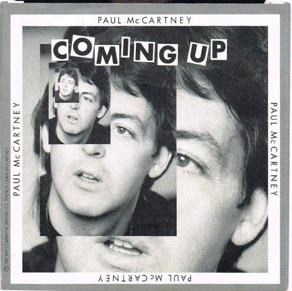Paul McCartney : Coming Up (7", Single)