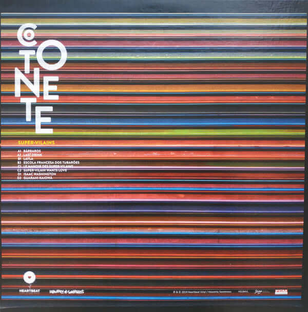 Cotonete : Super-vilains (2xLP, Album)