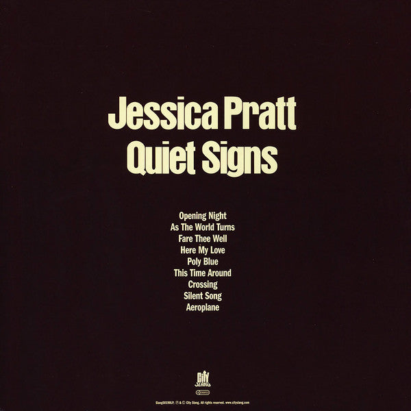 Jessica Pratt : Quiet Signs (LP, Album)