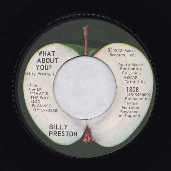 Billy Preston : That's The Way God Planned It (7", Single, RE, Jac)