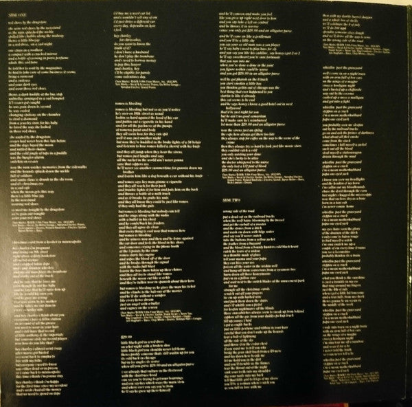 Tom Waits : Blue Valentine (LP, Album, Don)
