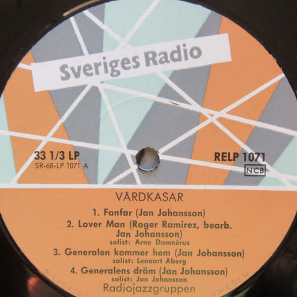 Radiojazzgruppen / Jan Johansson : Vårdkasar (LP, Album)