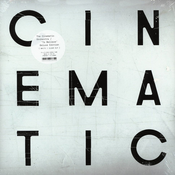 The Cinematic Orchestra : To Believe (LP, Whi + LP, Cle + Album, Dlx)